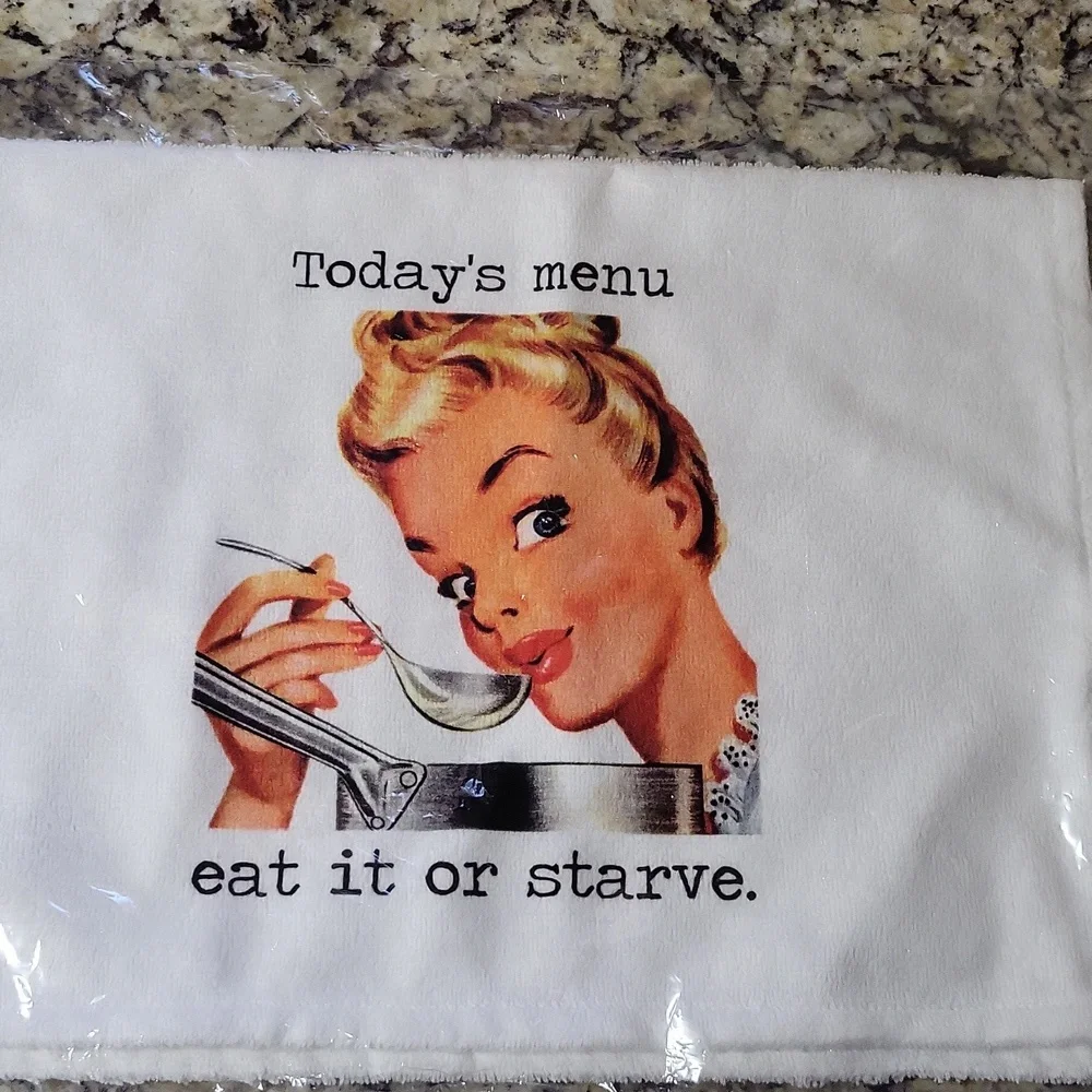 Funny Retro Kitchen Towels (2)